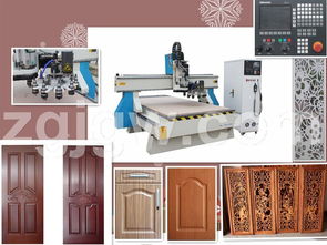 中雕數控盤式換刀加工中心 櫥柜木門雕刻與加工的高效解決方案